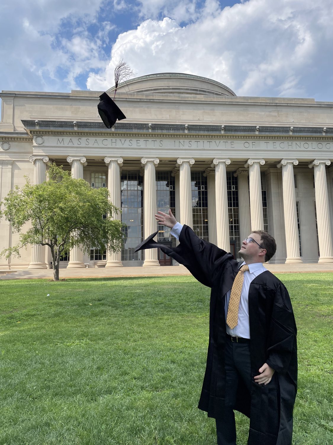 Graduation in front of the Great Dome, circa 2022.