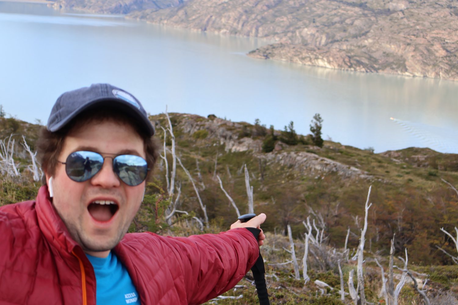 Trekking in Patagonia, circa early 2025.